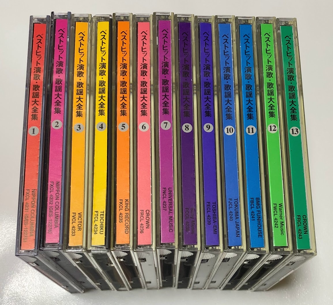 演歌CD ベストヒット演歌歌謡大全集13 - メルカリ
