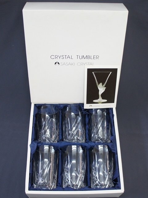Yahoo!オークション -「sasaki crystal」(グラス、デカンタ Yahoo!オークション -「sasaki crystal」(グラス、デカンタ