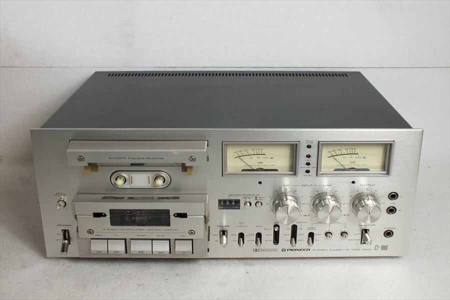 Yahoo!オークション -「ct-1000 パイオニア」(一般) (カセット Yahoo!オークション -「ct-1000 パイオニア」(一般) (カセット