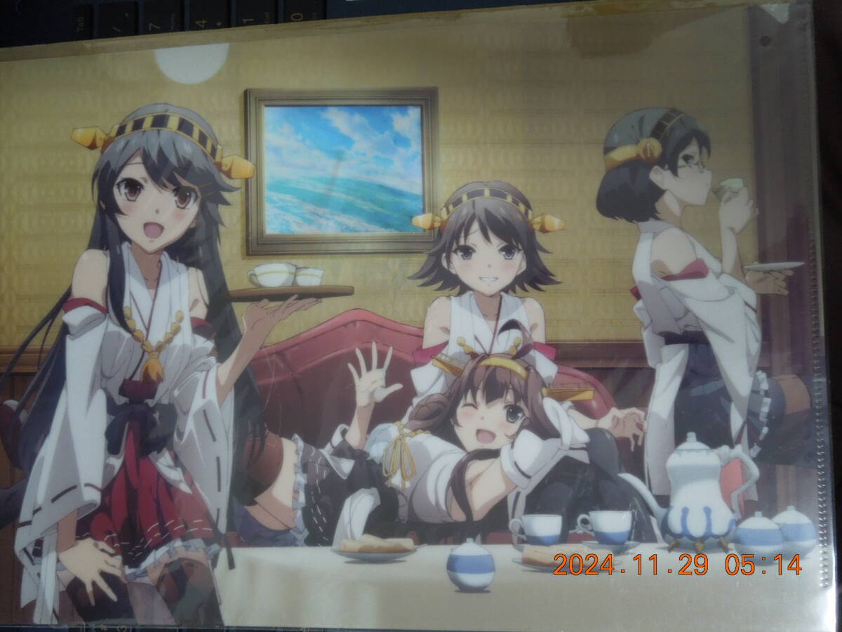 艦これ　クリアファイル　カレー　榛名　衣笠　フレイ　ノーザンプトン　雪風　熊野丸 榛名