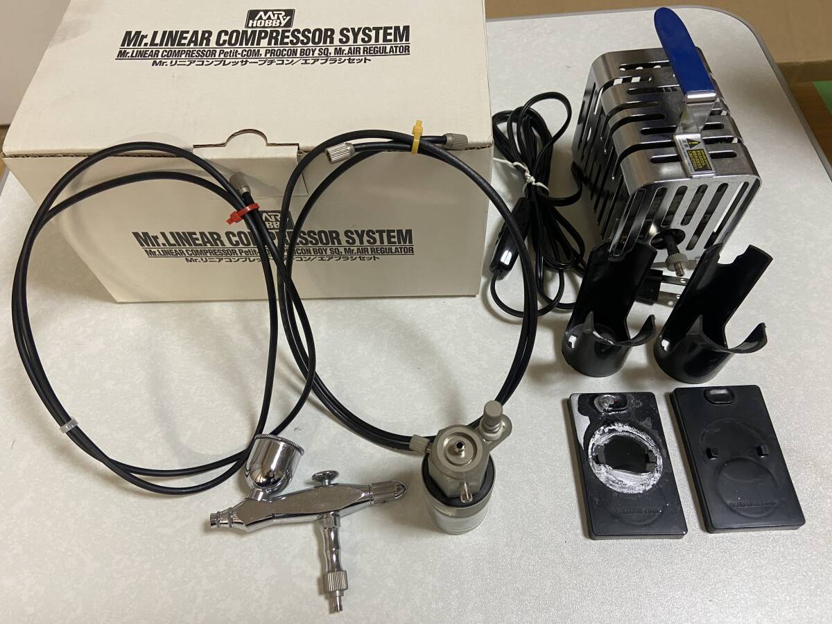 GSIクレオス Mr.リニアコンプレッサー プチコン エアブラシ GSIクレオス Mr.リニアコンプレッサー プチコン エアブラシ