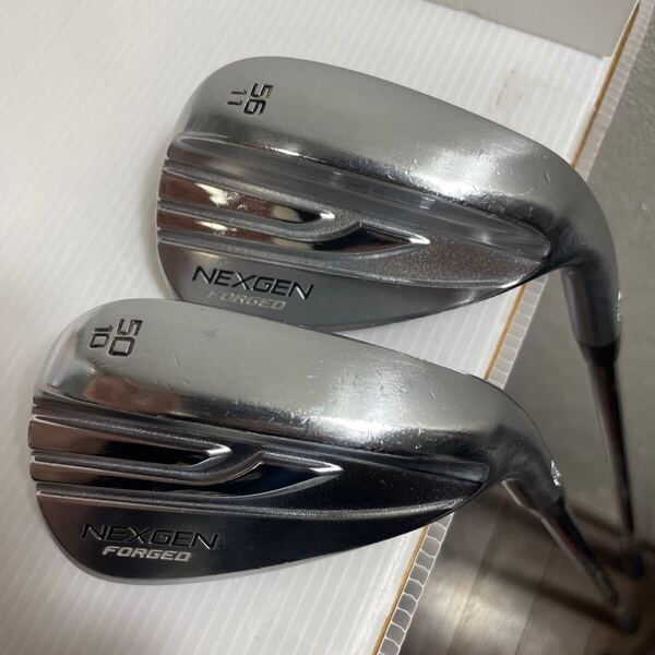 ウェッジ2本セット NEXGEN FORGED WD22 2022 50°/10 56°/11 DYNAMIC GOLD S200 ネクスジェン ゴルフパートナー ネクスゲン DG 番3911