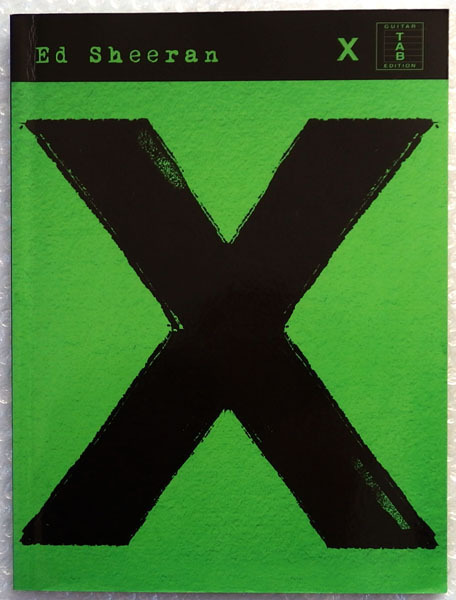タブ譜付 ギタースコア【ED SHEERAN X MULTIPLY】輸入品 楽譜 エド シーラン X マルティプライ