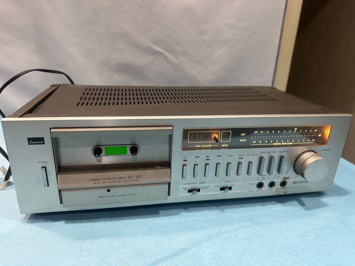 2025年最新】Yahoo!オークション -sansui(カセットデッキ)の中古 2025年最新】Yahoo!オークション -sansui(カセットデッキ)の中古