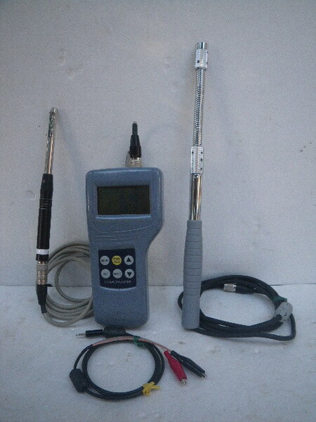 カノマックス クリモマスター 通電後動作(風速.湿度.気温)確認しました スレ.傷.汚れ等有ります普通中古品です 未校正品です