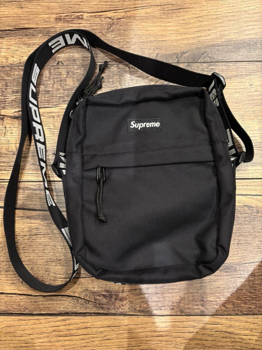 Yahoo!オークション -「supreme 18ss ショルダーバッグ ブラック Yahoo!オークション -「supreme 18ss ショルダーバッグ ブラック