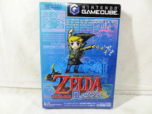 新品 GC ゲームキューブ ゼルダの伝説 風のタクト 未開封