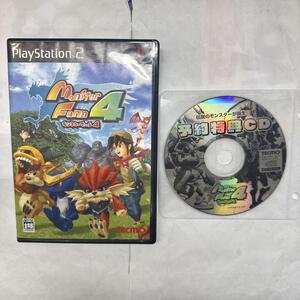 PS2 モンスターファーム4 予約特典CD付 プレイステーション2