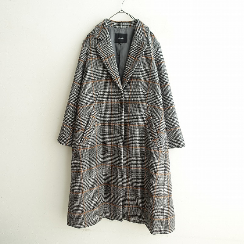 allureville（アルアバイル）の「二重織ダブルブレストコート