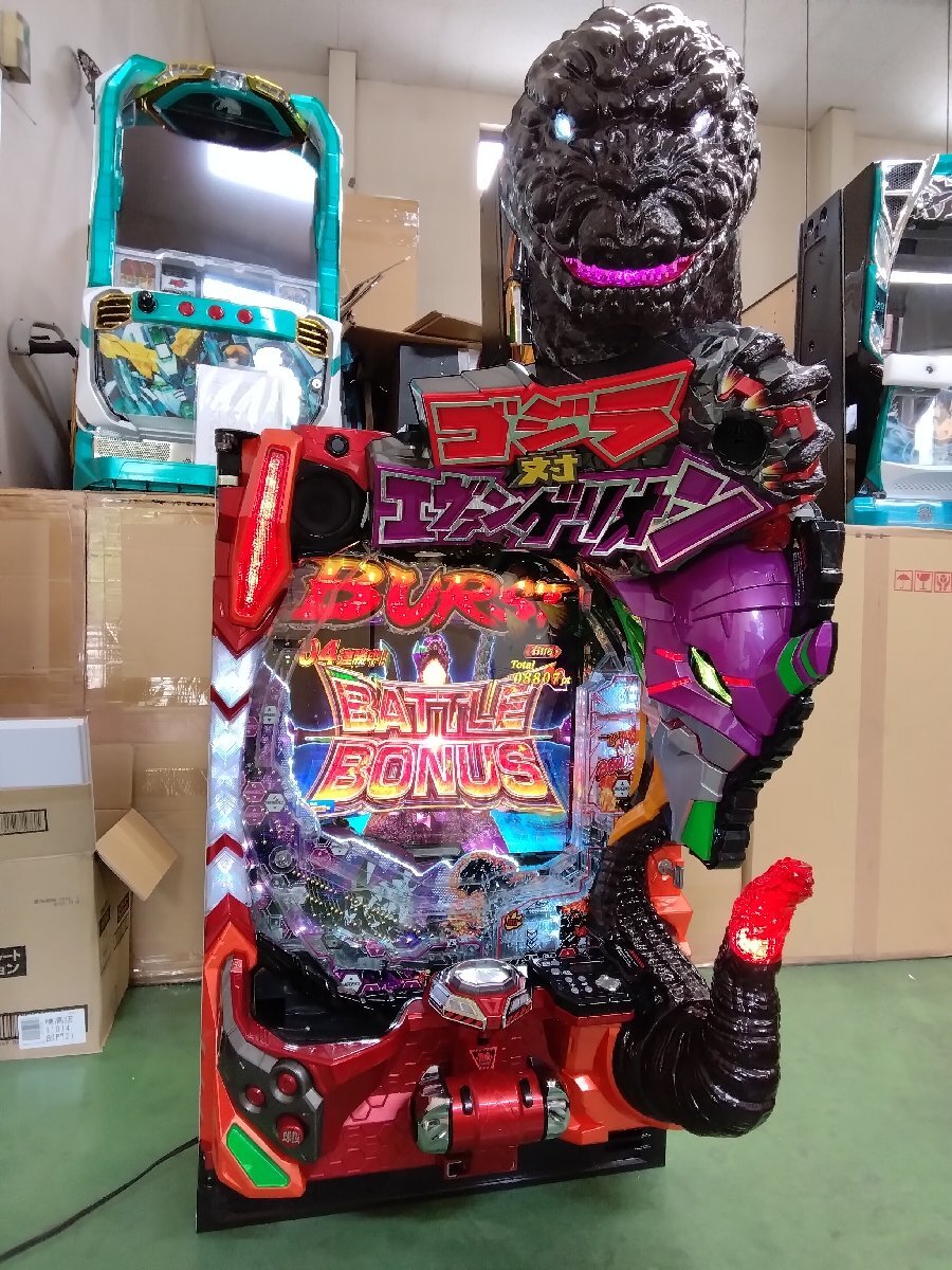Yahoo!オークション -「ゴジラ対エヴァンゲリオン」(パチンコ Yahoo!オークション -「ゴジラ対エヴァンゲリオン」(パチンコ