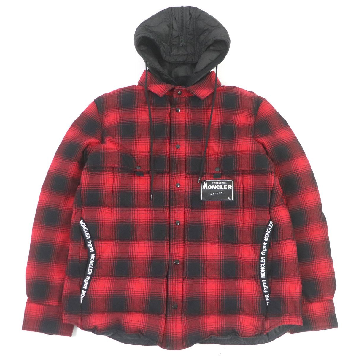 モンクレール メンズ ジャケット チェック カジュアル サイズ4 モンクレール メンズ ジャケット チェック カジュアル サイズ4