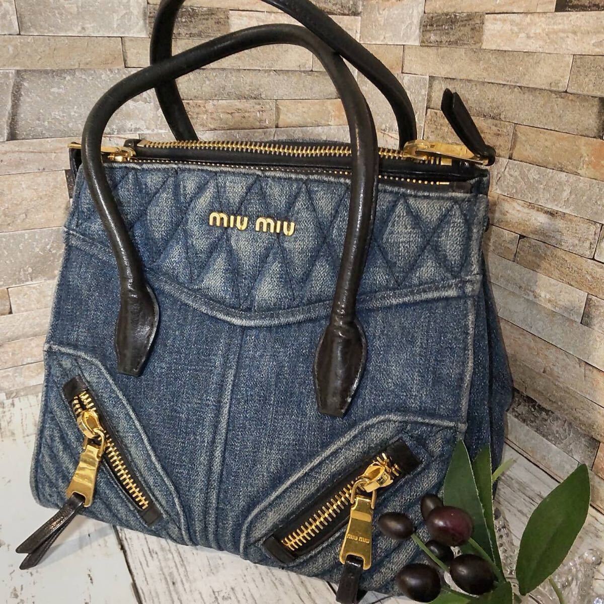 Yahoo!オークション -「miumiu デニムバッグ」(ブランド別) の Yahoo!オークション -「miumiu デニムバッグ」(ブランド別) の