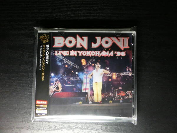 ◆送料込◆Live In Yokohama '96 - Bon Jovi◆Alive The Live 輸入盤国内仕様◆横浜スタジアム1996年5月19日のライブを完全収録◆