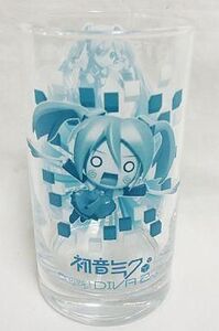 中古グラス(キャラクター) 初音ミク グラス 「PSPソフト 初音ミク-Project DIVA-2nd」 WonderGOOオリジナル特典