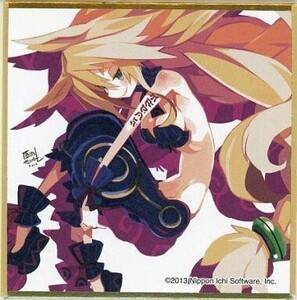 中古紙製品(キャラクター) メタリカ 複製ミニサイン色紙 「PS3ソフト 魔女と百騎兵」 予約特典