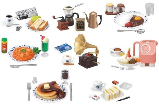 Amazon.co.jp: ぷちサンプル 街角のレトロ喫茶店 BOX商品 1BOX