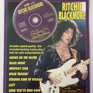 JAM WITH RITCHIE BLACKMORE ギター練習本 バッキングトラックCD付き イギリス製 新品