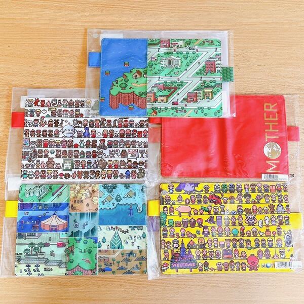 【新品】ほぼ日手帳 MOTHER マザー カバー 5点セット ほぼ日手帳カバー 任天堂 Nintendo ニンテンドー ゲーム 手帳 カバー 2025