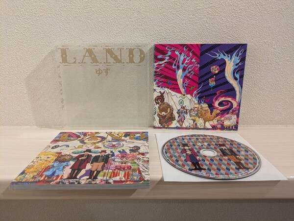 送料無料 ゆず LAND 初回限定盤 北川悠仁 岩沢厚治 YUZU ランド Yujin Kitagawa Koji Iwasawa JAPAN CD USED