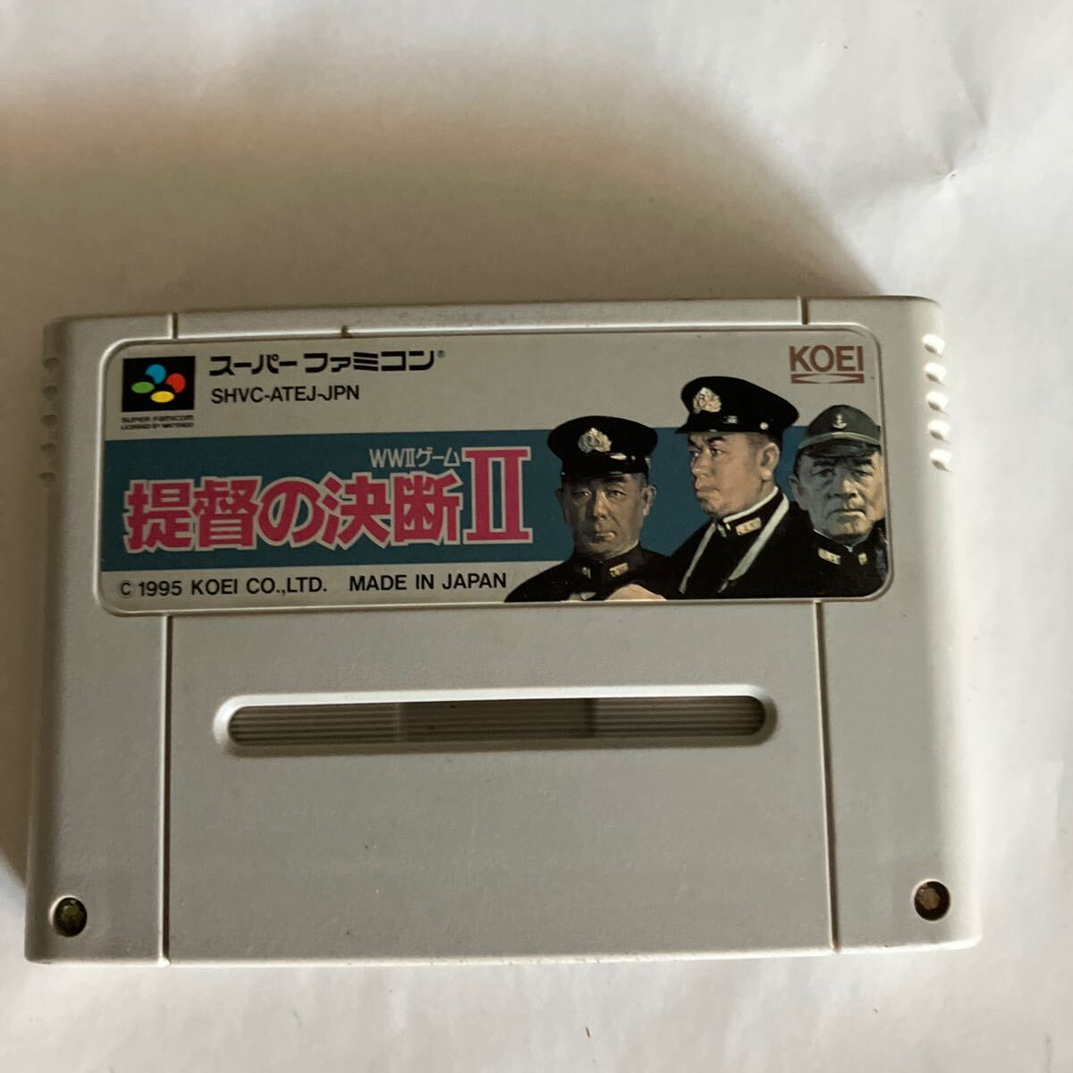 Yahoo!オークション -「提督の決断」(スーパーファミコン