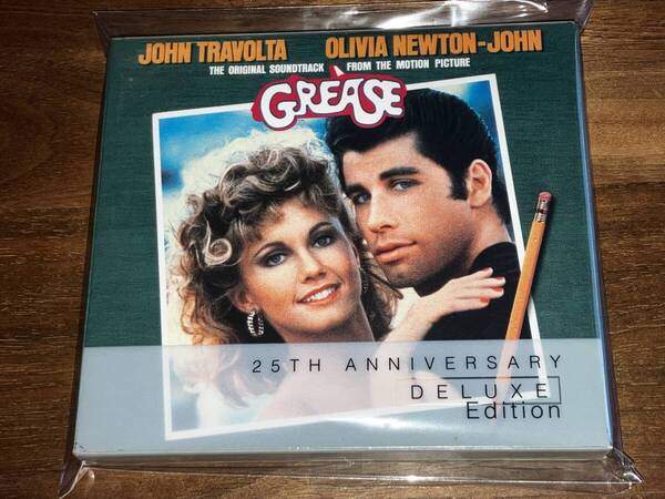 送料込み GREASE 25TH ANNIVERSAY DELUXE EDITION 2CD グリース オリビア・ニュートン・ジョン 即決