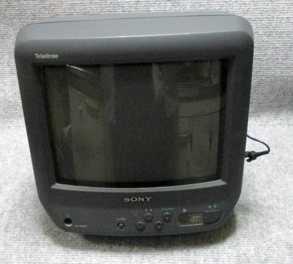 シャープ 10インチ ブラウン管テレビ 小型 リモコン付 10C-M9
