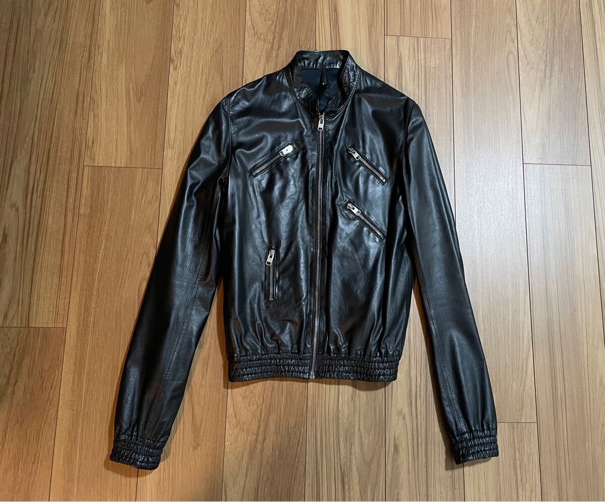Yahoo!オークション -「ディオールオム レザー ジャケット Yahoo!オークション -「ディオールオム レザー ジャケット