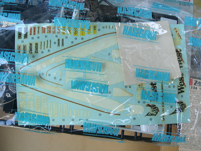 さり 1/24 ハセガワ ザクスピード ヤマハ ZK891