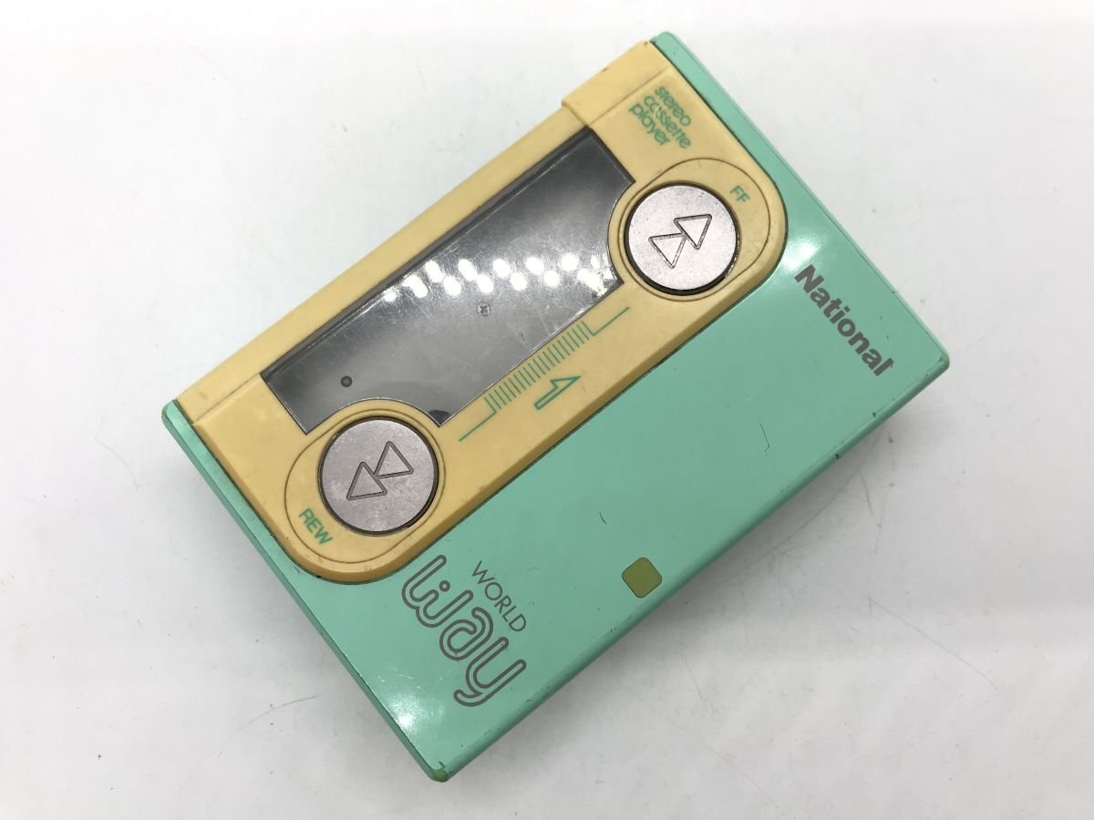 National WORLD WAY RQ-J2 グリーン ナショナル カセット National WORLD WAY RQ-J2 グリーン ナショナル カセット