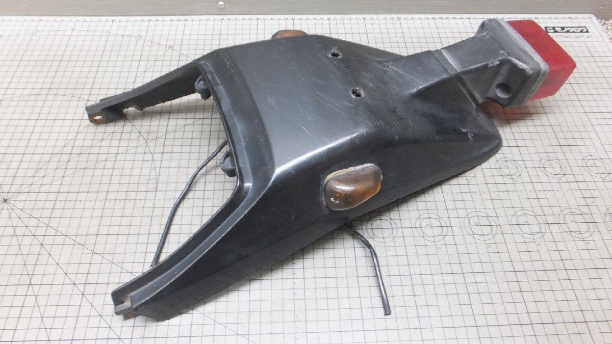 スーパーシェルパフロントフェンダー緑色カワサキ純正バイク部品
