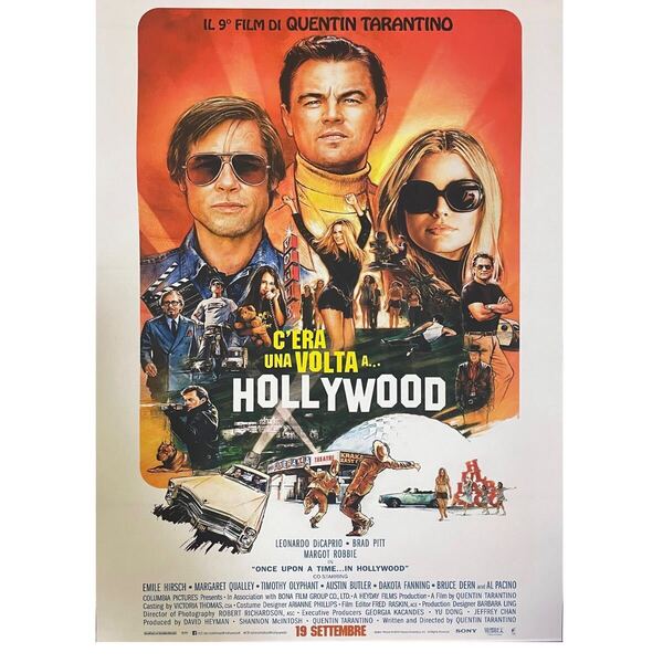 085A3 ワンス・アポン・ア・タイム・イン・ハリウッド 映画 ポスター 洋画