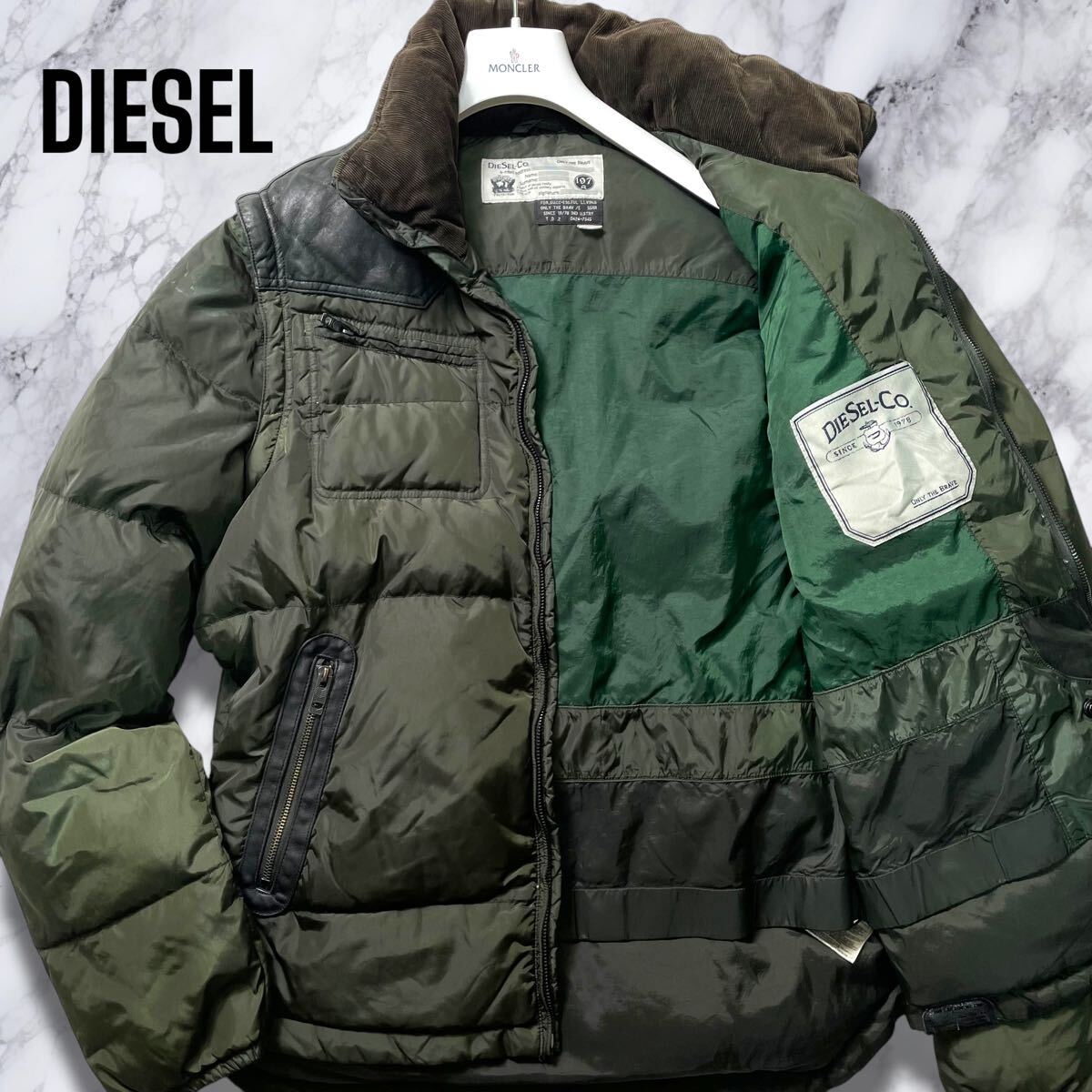 Yahoo!オークション -「diesel ダウン カーキ」(ファッション Yahoo!オークション -「diesel ダウン カーキ」(ファッション