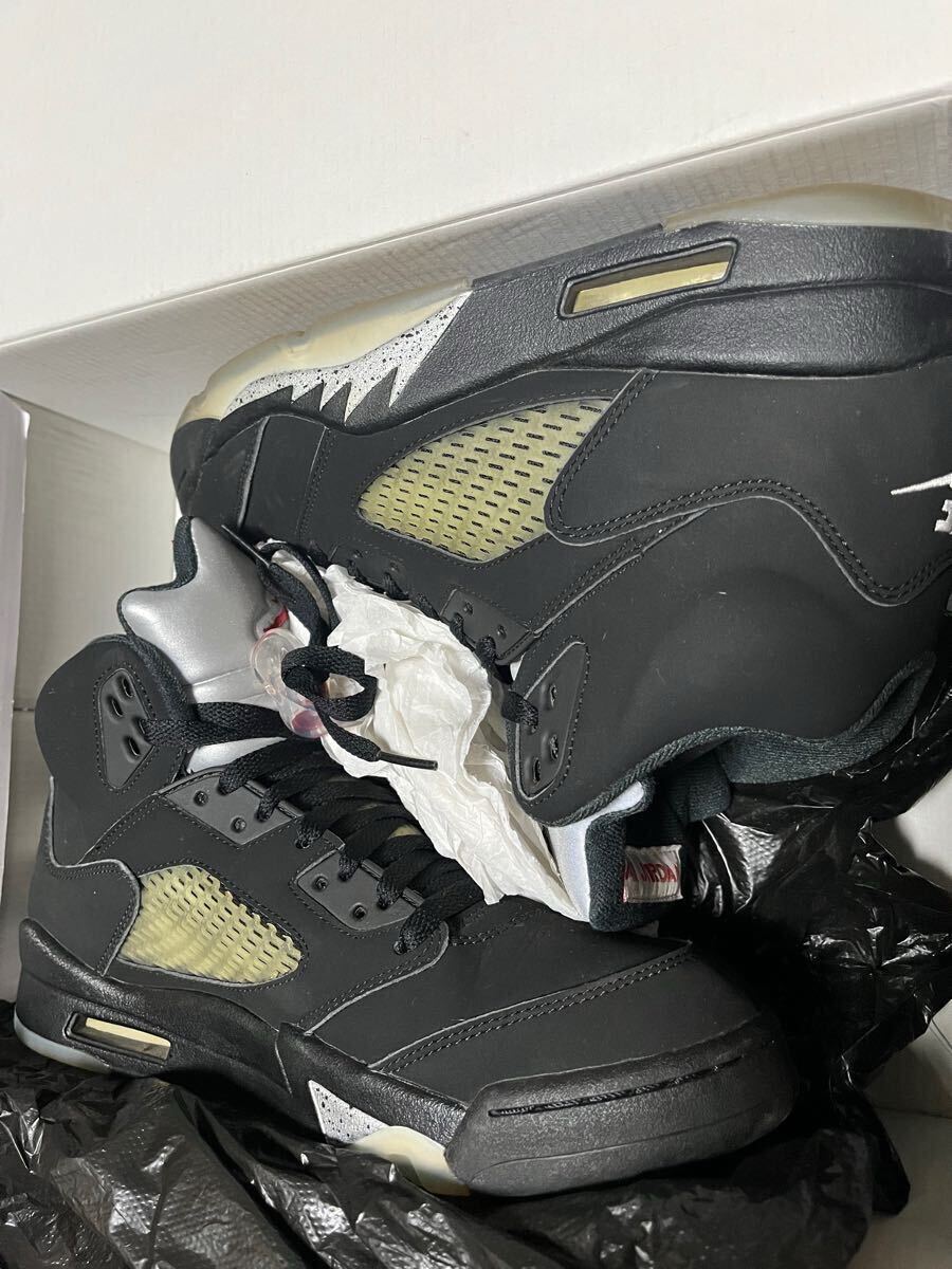 Yahoo!オークション -「air jordan 5 retro black metallic」の