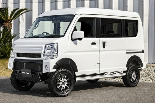 ウェッズアドベンチャー マッドヴァンス06 ソリオ MA26S/MA36S/MA46S 14インチ アルミホイール 1本 ブラックポリッシュ 0039806 WEDS