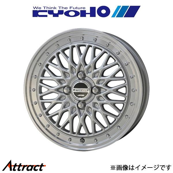 共豊 アルミホイール 1本 シュタイナー FTX クロスビー MN71S(16×5.0J 4-100 INSET45 サテンシルバー)KYOHO STEINER FTX