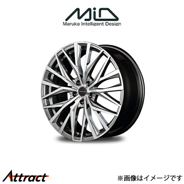 MID ヴァーテックワン アルバトロス アルミホイール 1本 エスティマ 30系(17×7J 5-114.3 INSET48 シルバー)VERTEC ONE ALBATROSS 15,011円