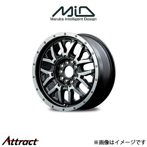 MID ナイトロパワー M27グレネード アルミホイール 1本 アウトランダー GF系(17×7J 10-114.3/127 INSET40)NITRO POWER M27 GRENADE