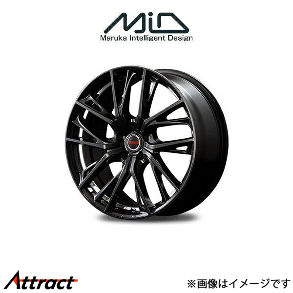 MID ヴァーテックワン グレイブ アルミホイール 4本 マークX 130系(18×8J 5-114.3 INSET42 ダイヤモンドブラック)VERTEC ONE GLAIVE