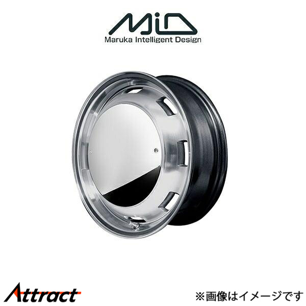 MID ガルシア シスコムーン アルミホイール 4本 ソリオ/ソリオバンディット MA26/M36/M46(15×4.5J 4-100 INSET45 メタリックグレー)GARCIA