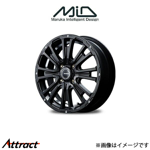 MID ガルシア SSリボルバーKC アルミホイール 1本 シボレーMW ME34(14×4.5J 4-100 INSET45 アンダーカットDC)GARCIA SS REVOLVER KC 18,158円
