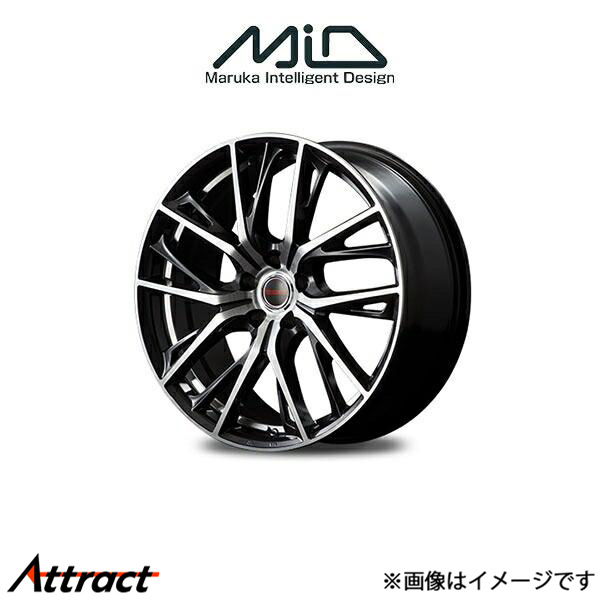 MID ヴァーテックワン グレイブ アルミホイール 4本 GS450h/GS350 10系(18×8J 5-114.3 INSET42 ダイヤモンドブラック)VERTEC ONE GLAIVE