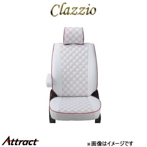 クラッツィオ シートカバー キルティングタイプ(ホワイト×レッドステッチ)カローラ フィールダー NKE165G ET-1012 Clazzio
