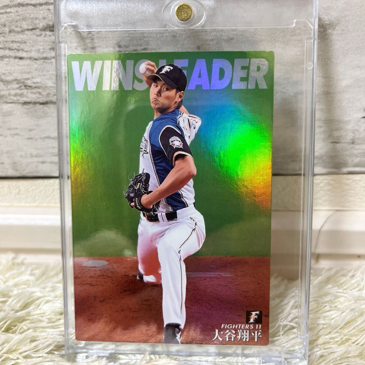 プロ野球チップス カルビー 2015 通販限定 WINSLEADER 大谷翔平