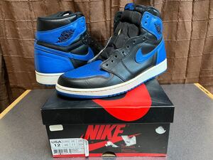 NIKE AIR JORDAN 1 RETRO HIGH OG ジョーダン1 ロイヤル 2017年 US12/JP30cm