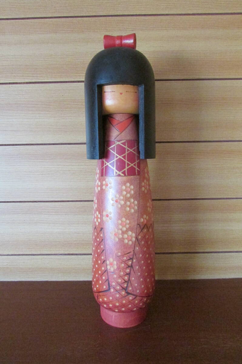 創作こけし 草紅葉 加藤竜雄作