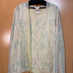 エルメス hermes ビンテージ アンサンブル シルク イエロー