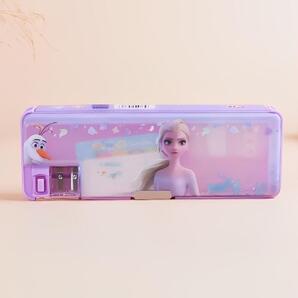 【新品】筆箱 アナ ペンケース 雪の女王 エルサ 文房具 ふでばこ 両面開
