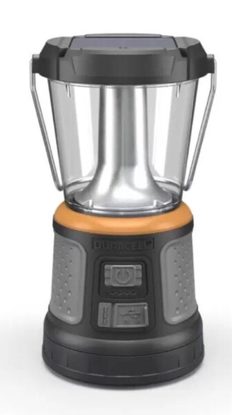 DURACELL 2000ルーメン ソーラー LEDランタンライト