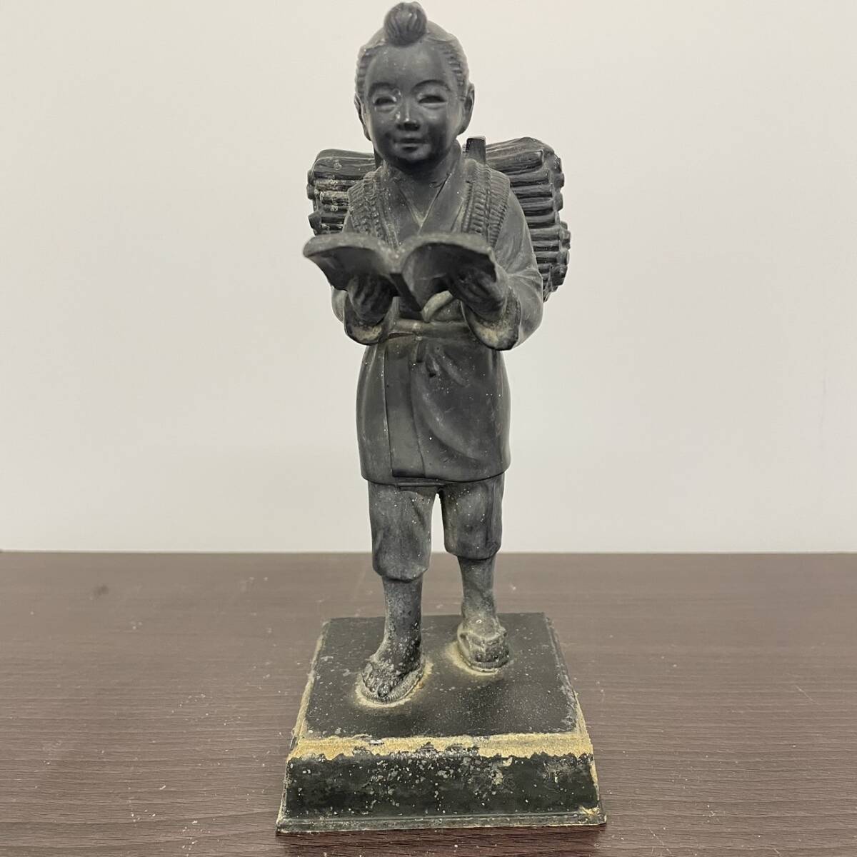 Yahoo!オークション -「二宮金次郎」(銅製) (金属工芸)の落札 Yahoo!オークション -「二宮金次郎」(銅製) (金属工芸)の落札