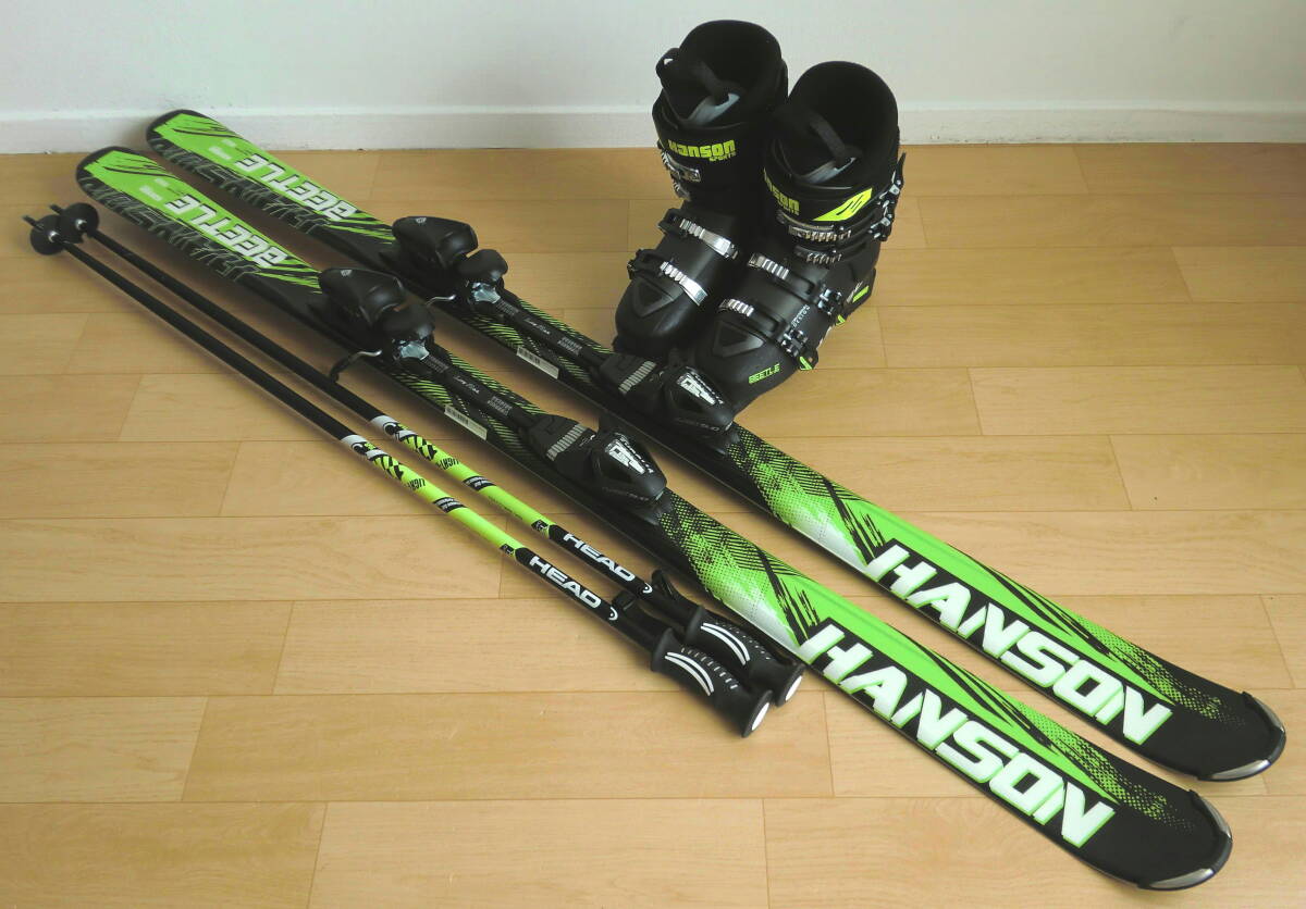 驚きの安さ Yahoo!オークション (スポーツ別)の落札 -「hanson」(スキー) 160cm~